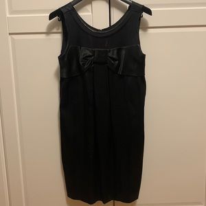 D&G Black Silk Bow Dress